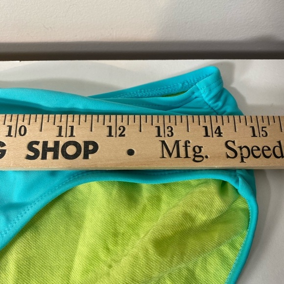 Athleta Bikini Bathing Suit Teal Bottoms Size Medium - Picture 5 of 10
